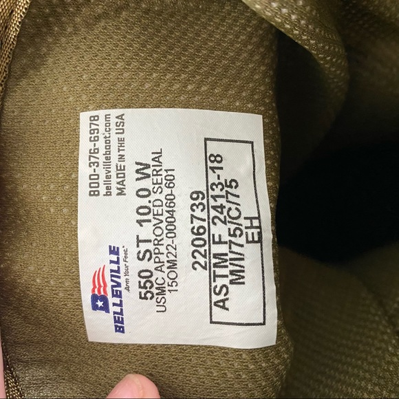 Marine Corps Boots Steel Toe - Picture 8 of 10